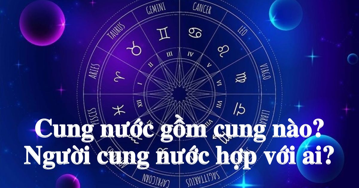 Tính cách của người thuộc Cung Nước