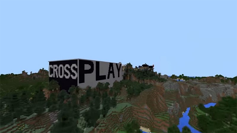 Cross - play xuất hiện trên Minecraft