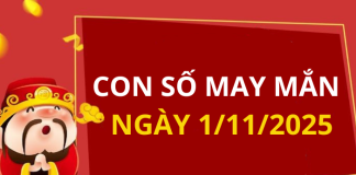 Con số may mắn hôm nay 1/11/2025 theo tuổi: Số may đón lộc