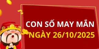 Con số may mắn hôm nay 26/10/2025 theo tuổi: Số phát lộc cho bạn đổi vận