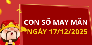 Con số may mắn hôm nay 17/12/2025 theo tuổi: Số cát giúp bạn đổi vận