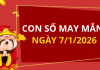 Con số may mắn hôm nay 7/1/2026 theo tuổi: Chọn số cát giúp bạn đổi vận