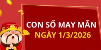 Con số may mắn hôm nay 1/3/2026 theo từng tuổi: Số may đón lộc vào nhà