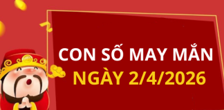 Con số may mắn hôm nay 2/4/2026 theo từng tuổi: Số may đón lộc vào nhà