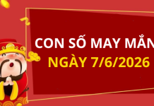 Con số may mắn hôm nay 7/6/2026 theo từng tuổi: Số may giúp bạn vượng tài