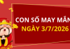 Con số may mắn hôm nay 3/7/2026 theo từng tuổi: Số cát giúp bạn đổi đời