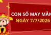 Con số may mắn hôm nay 7/7/2026 theo từng tuổi: Xem số cát giúp bạn đổi vận