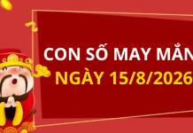 Con số may mắn hôm nay 15/8/2026 theo từng tuổi: Số cát giúp bạn phát tài nhanh