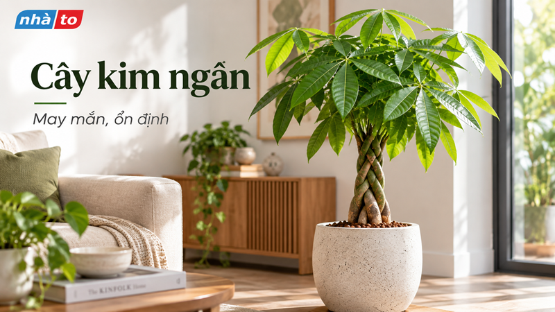 Cây kim ngân – phù hợp với phòng khách và nơi làm việc