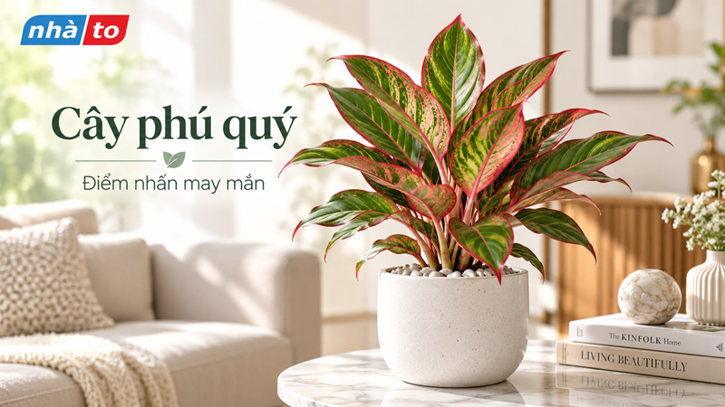 Cây phú quý – tạo điểm nhấn nhờ màu sắc của lá