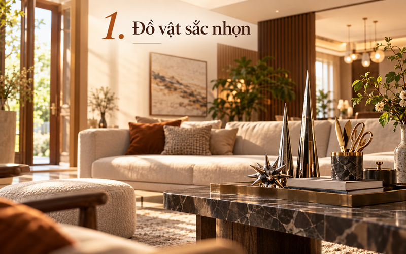Đồ vật sắc nhọn hoặc có nhiều góc nhọn